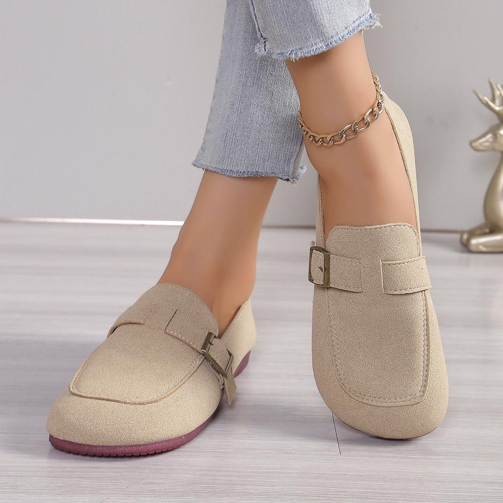 Large Size Shallow Mouth One-pedal Single Shoes for Women, New Design Sense, Lazy Shoes for Women