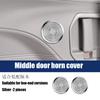 Car door audio horn cover made of stainless steel material interior modification part For Toyota Sienna XL40   2024 2025