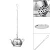 Te-infuser Rostfritt stål Te-sil Filter Söt Mini Tekanna Form Te-boll Infuser Löst Blad Kryddväxt Diffusor Te-tillbehör