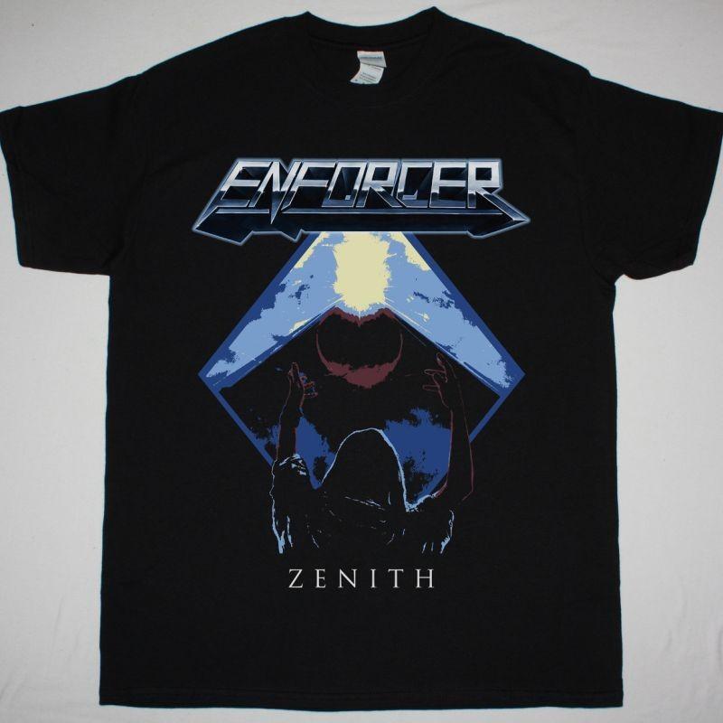 Enforcer Zenith Black T-Shirt Heavy Metal Tee M
