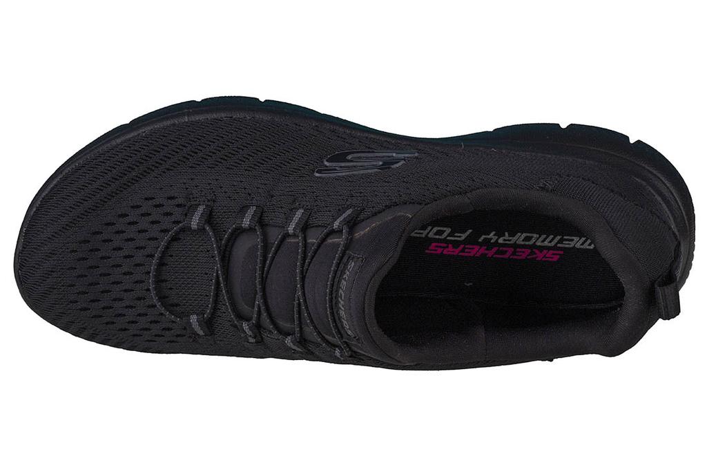 Skechers Summits - Fast Attraction, Womens Black Sneakers