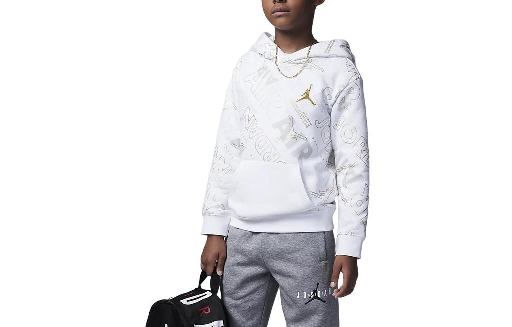 Jordan Kids Sweatshirts Hooded Moderate FB9464-100