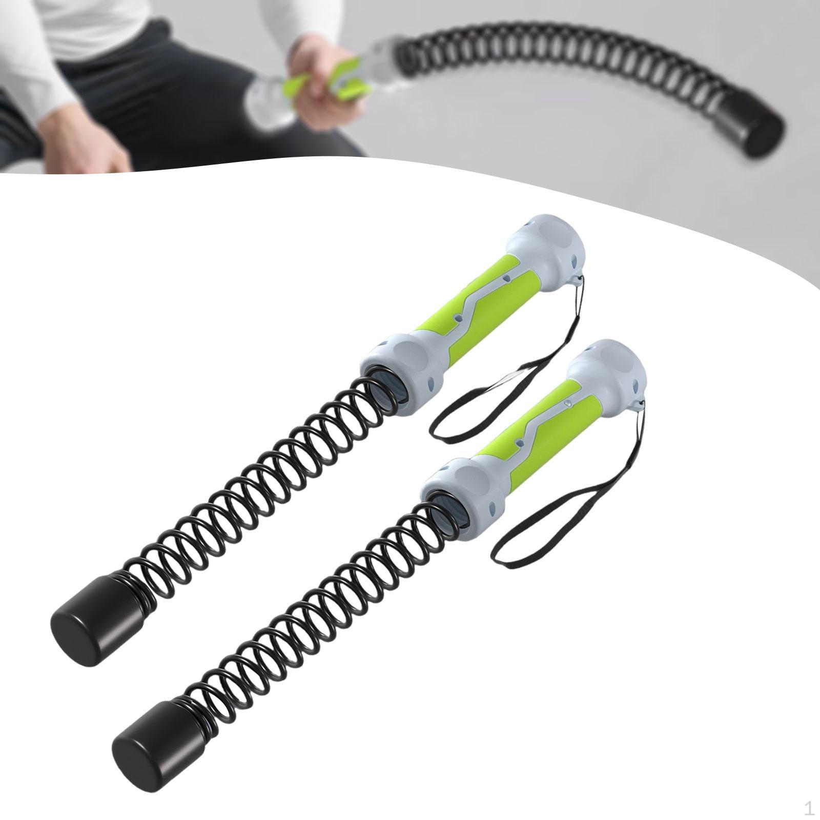 

2 Pieces Battle Ropes Workout Exercise for Strength Training Sports зелёный