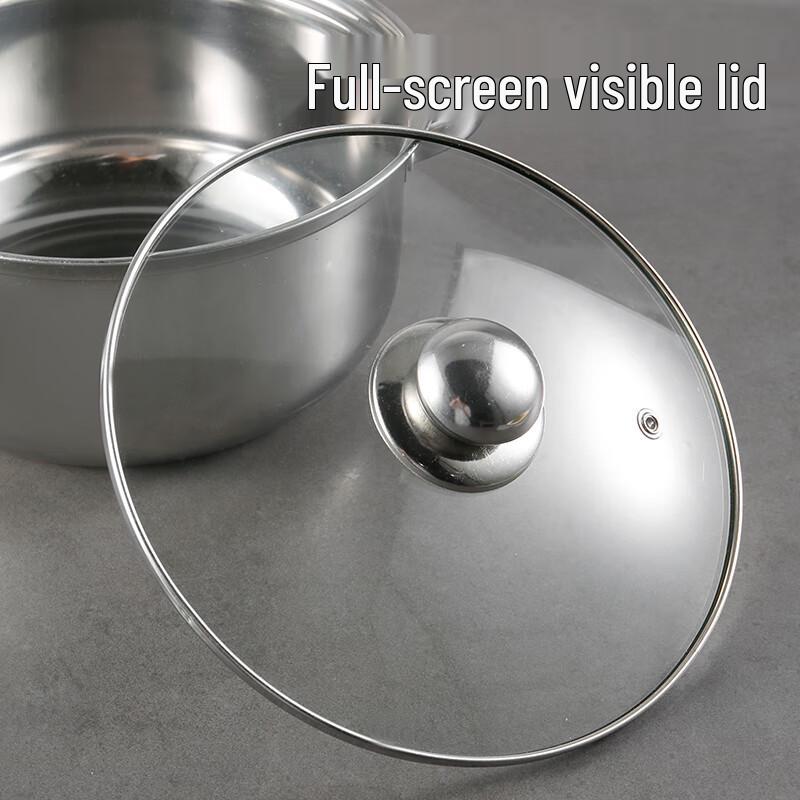 Bestde Hanis 22CM Stainless Steel Soup Pot