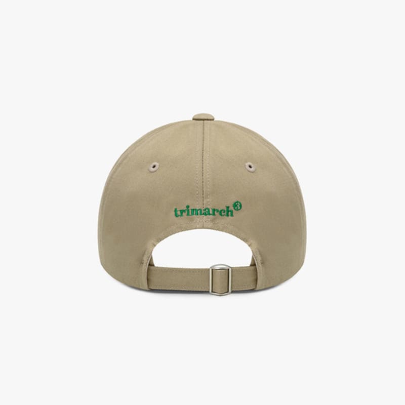 Trimarch Tri Basic Logo Ball Cap Beige