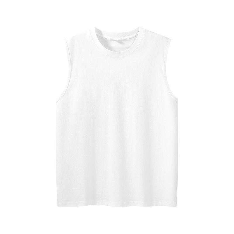 2026 Combed Compact Cotton Mercerized Vest 220g