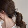 Banana Hair Clip Strong Hold Ponytail Clasps Compact Floral Design Hairpins Hair Decors for Casual or Special Occasion