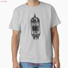Vacuum Tube Valve Amp Illustration Classic T Sh Made In Usa Aus Shirt S 2xl Vintage Designer Clothes Homme Vintage