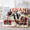 Juventus Personalized Text Blanket Gift Personalized Blanket Ultra-Soft Versatile for Livingroom Office Seaside Living Room Four Seasons Multipurpose
