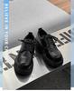 Versatile Men's Leather Platform Derby Loafers - Lace-up Wedding & Office Shoes