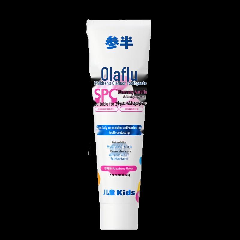Canban Kids Strawberry Olafluor Toothpaste