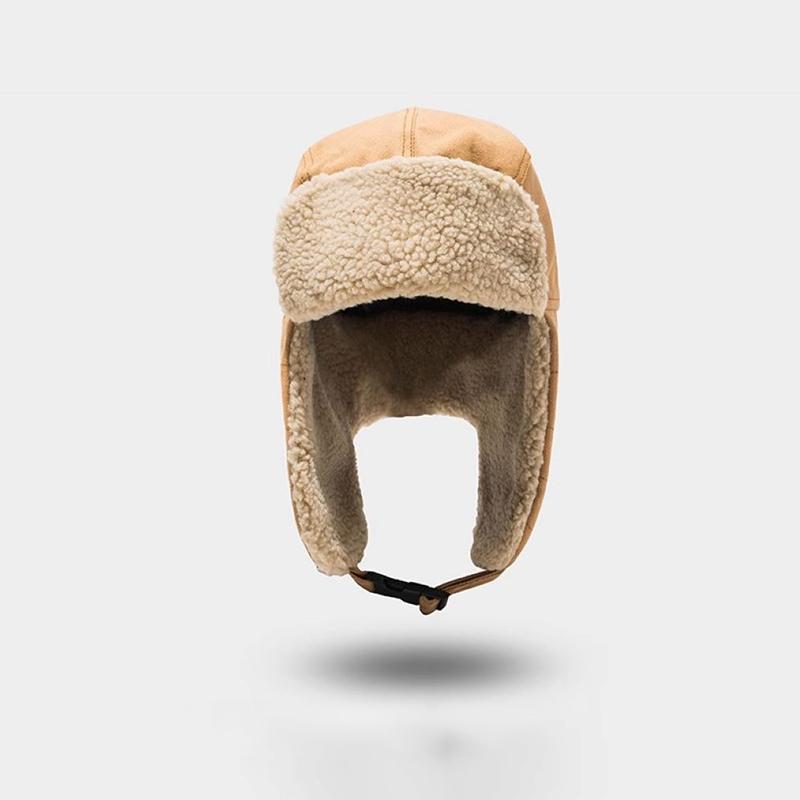 Winter Koreanischer Stil Wärme Ohrenschützer Mütze Outdoor Sport Skimütze Mode Warm Pilotenkappe Für Damen Und Herren