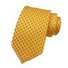 Men's Multi-Color Plaid Polka Dot Tie - Versatile for Formal & Casual Wear