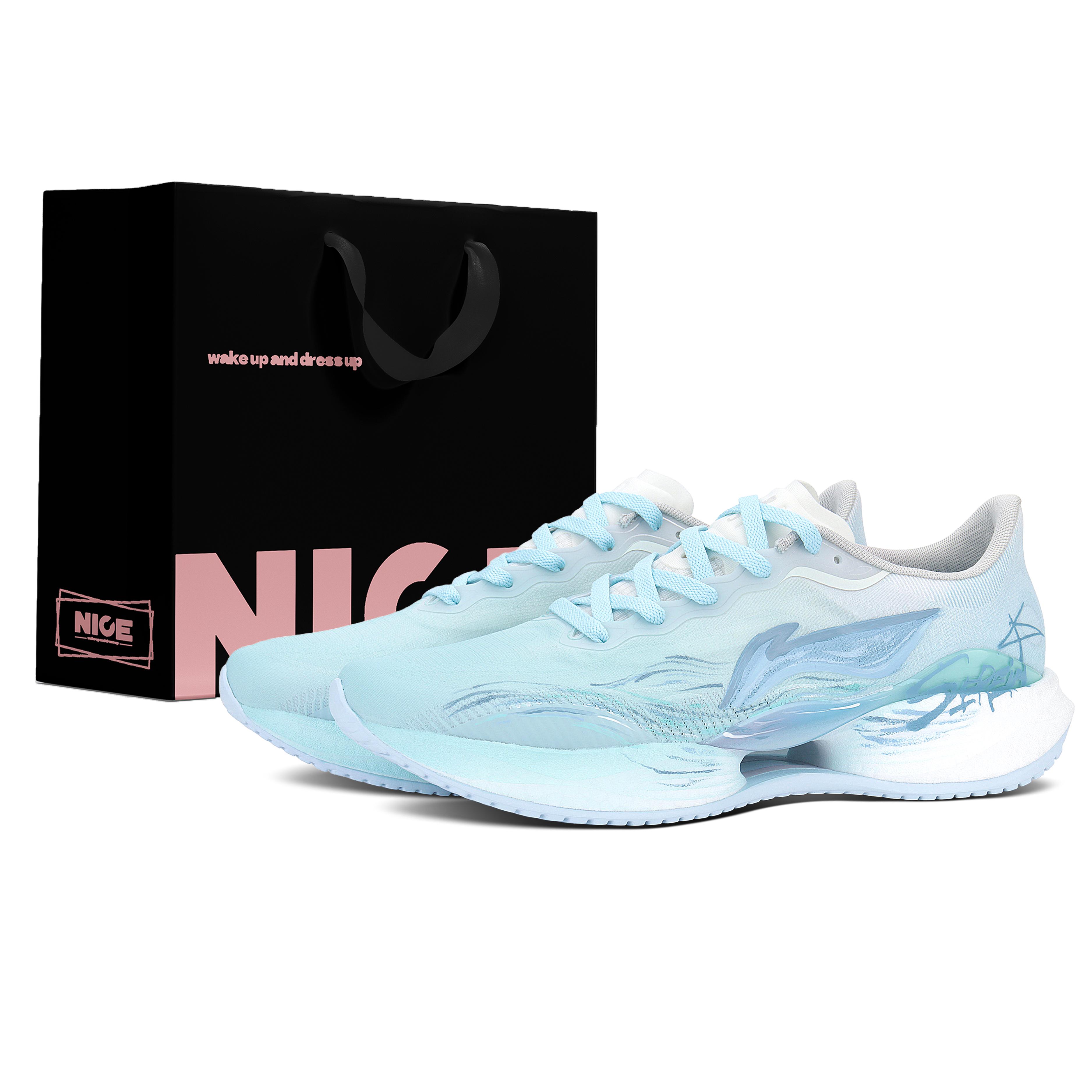 

Li Ning Super Light 22 Сетчатые, Текстильные, Амортизирующие, Нескользящие, Легкие, Низкие, Беговые кроссовки, Мужские, ARBV001-25(Команда1582-) 44