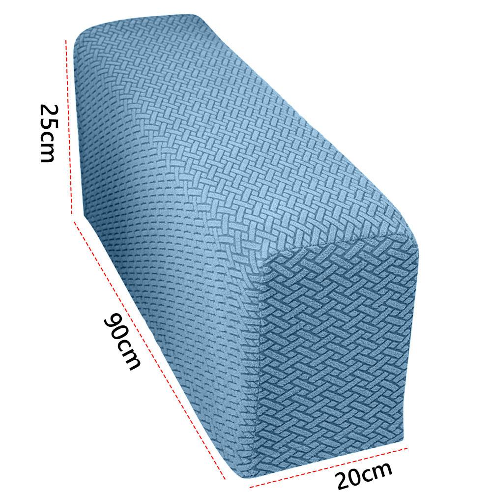 Sofa Arm Covers Elastic Armrest Covers for Chairs and Sofa Washable Armchair Slipcovers Checkered Pattern Armrests Chair Covers