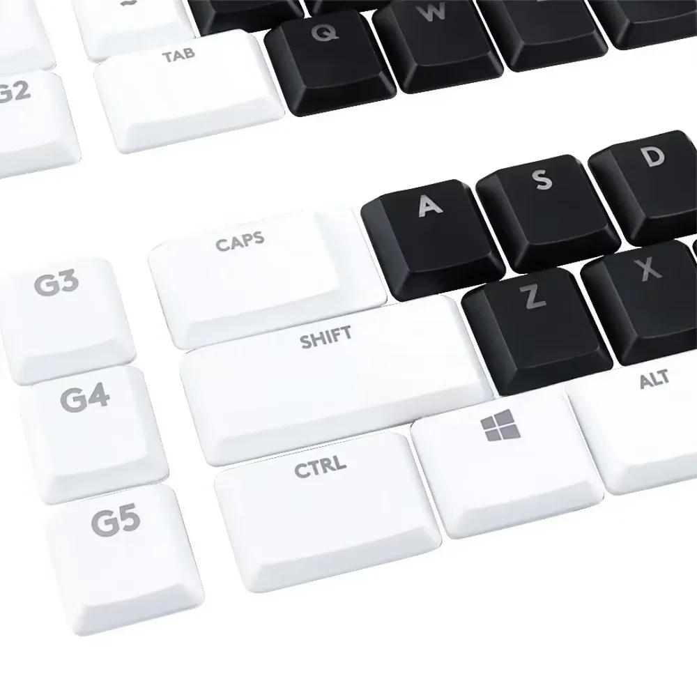 Xiaomi For Logitech Mechanical Keyboard G915\G913 G815\G813\TKL Series Large Set of Backlit Replacement Keycaps Textured Non-Slip