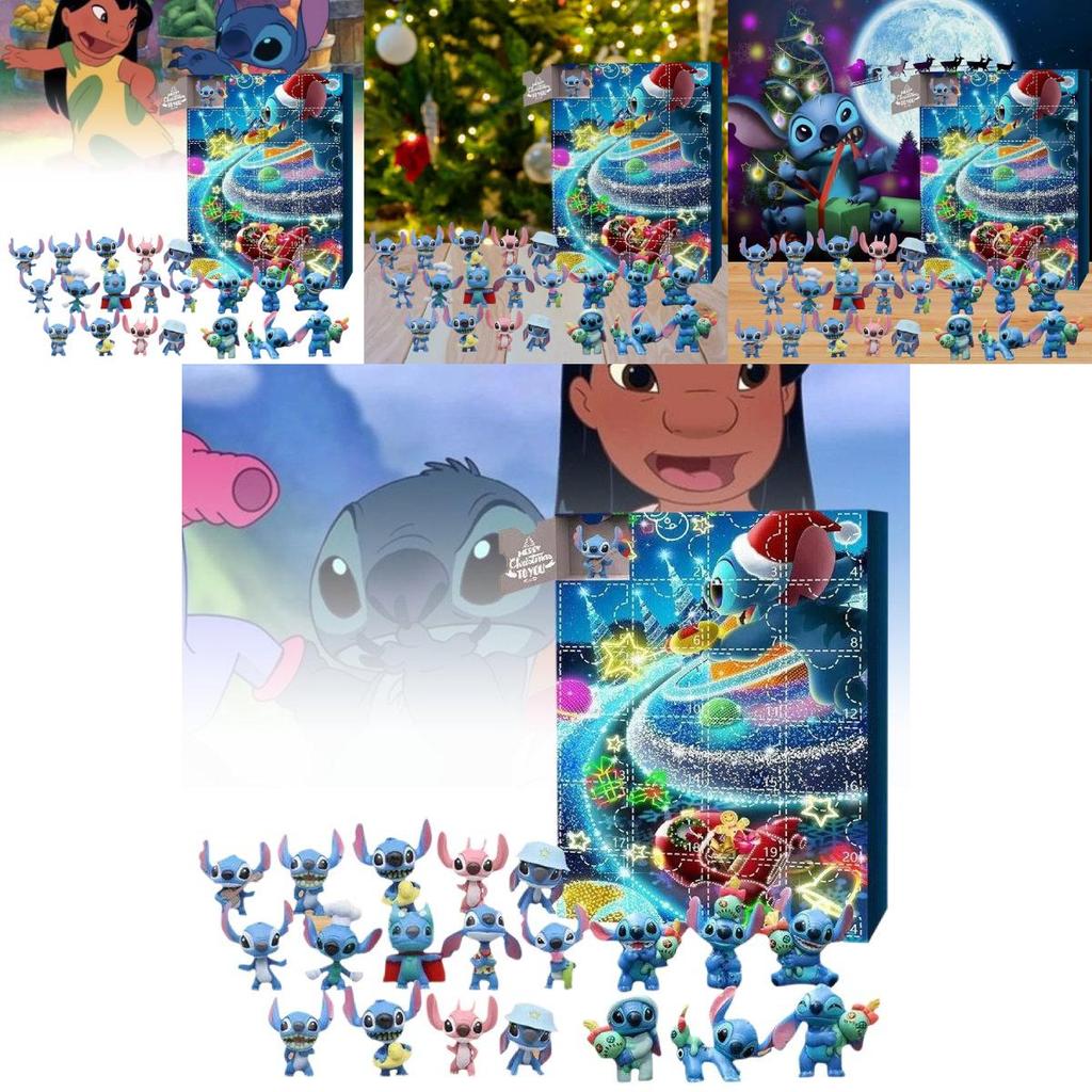 Large Pvc Christmas Countdown Advent Calendar Featuring Adorable Characters And Figures For Holiday Fun