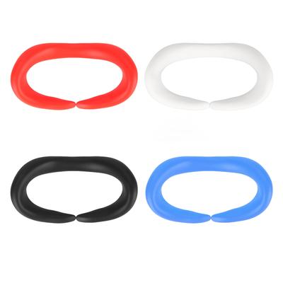 Coussinet oculaire pour casque VR Doux Anti-transpirant Imperméable Remplacement Coussin facial en silicone Couvre-œil pour Meta