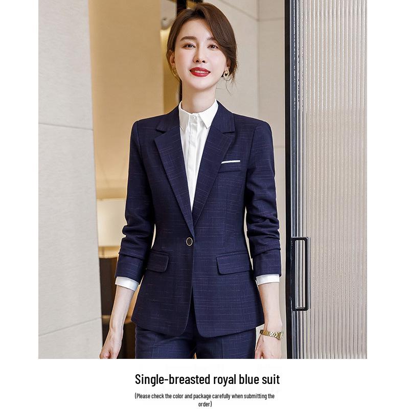 Women's Professional Autumn Suit Set: Office & Sales Formal Wear