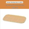 Creative Rectangular Bamboo-Style Porcelain Plate for Sushi, BBQ, Snacks & Desserts