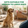 Dog Toy Soccer Ball Handles Mellow Squeaky Interactive Calming ...