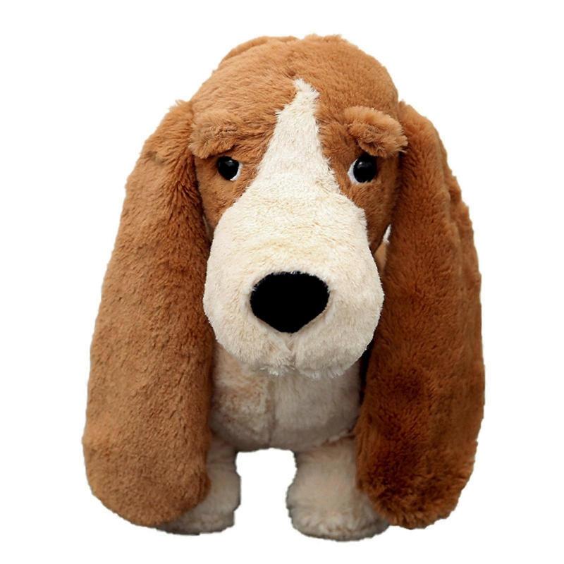 Dog Stuffed Animal Doll Snuggling Adorable Dog Figurine Holidays Anniversary 30cm