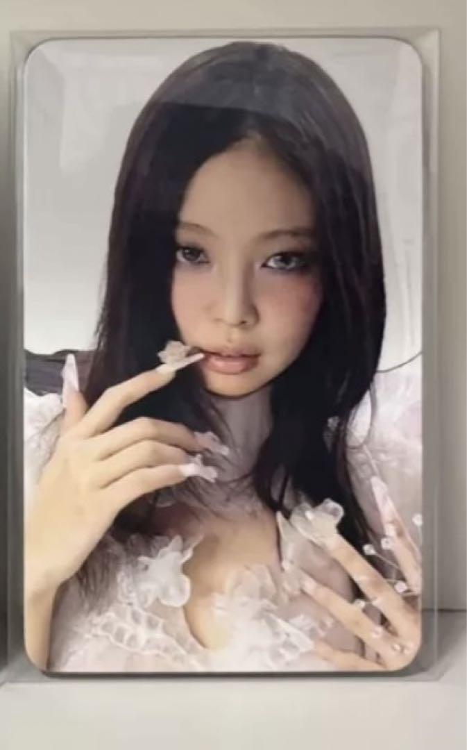 

[Б/У] BLACKPINK Дженни Руби прыжок вверх бонусная торговая карточка