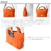 Baggy Port BAGGY'S ANNEX 18 Army Duck Bio Shoulder Tote Bag LGRN4024 (Orange)