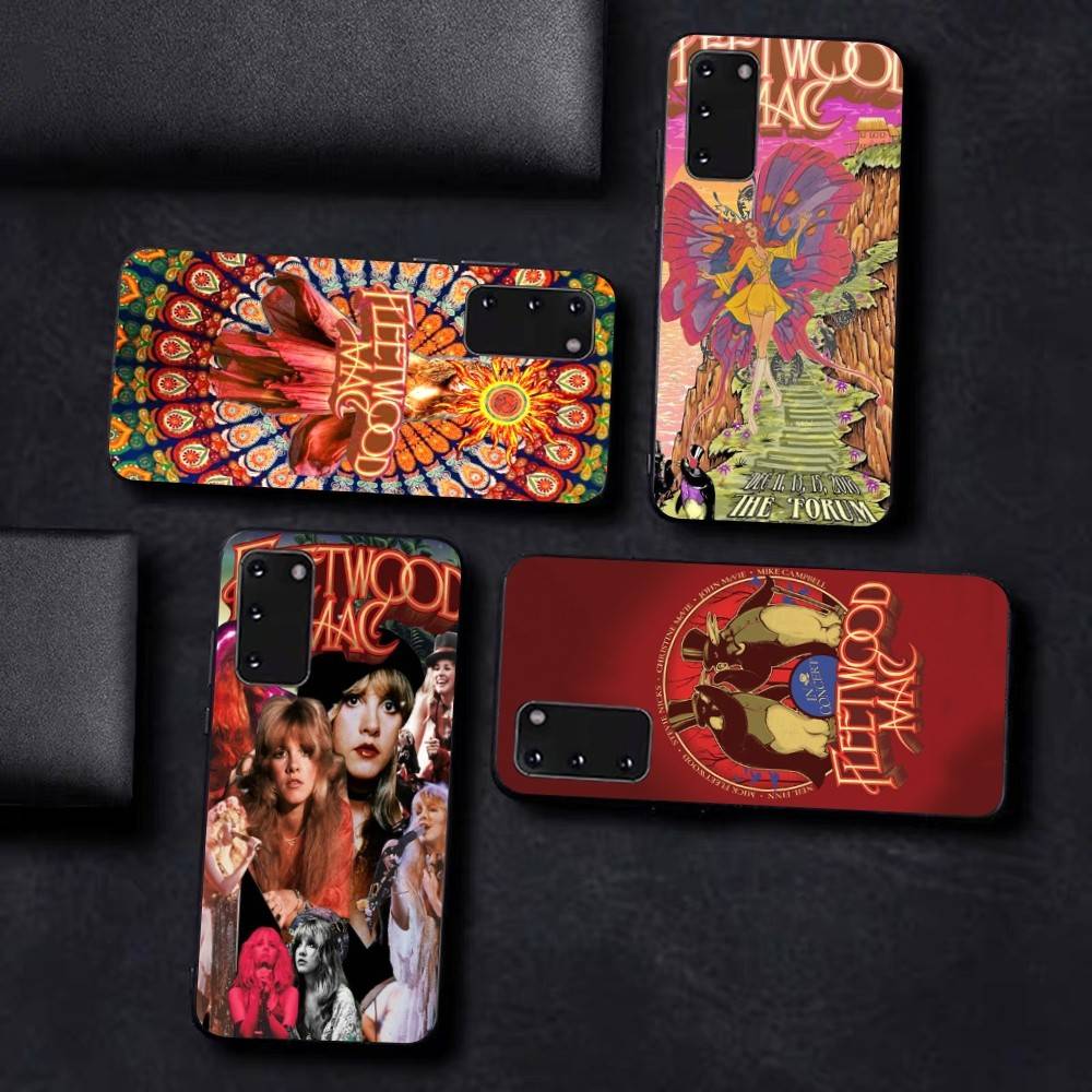 Classic Rock Band F-Fleetwood M-Mac Phone Case For Samsung S 24 Fe 25 Ultra Plus 20 Lite 21 30 22 23 24 22 Ultra 5G Fundas