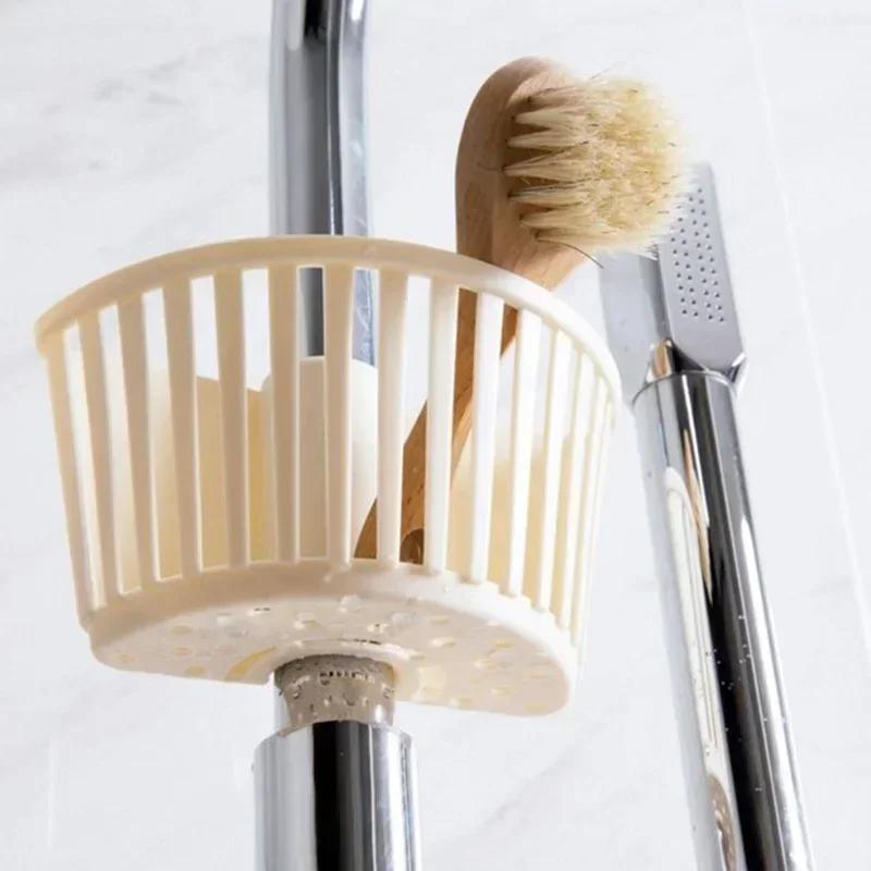 Drain Rack Sink Plastic Hanging Basket Shelf Spout Holder Sponge Faucet Novel Kitchen Convenience Portable Accessories Tools