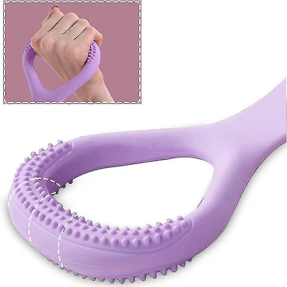 Figure 8 Fitness Resistance Band, Arm Training Elastic Ropes,purple