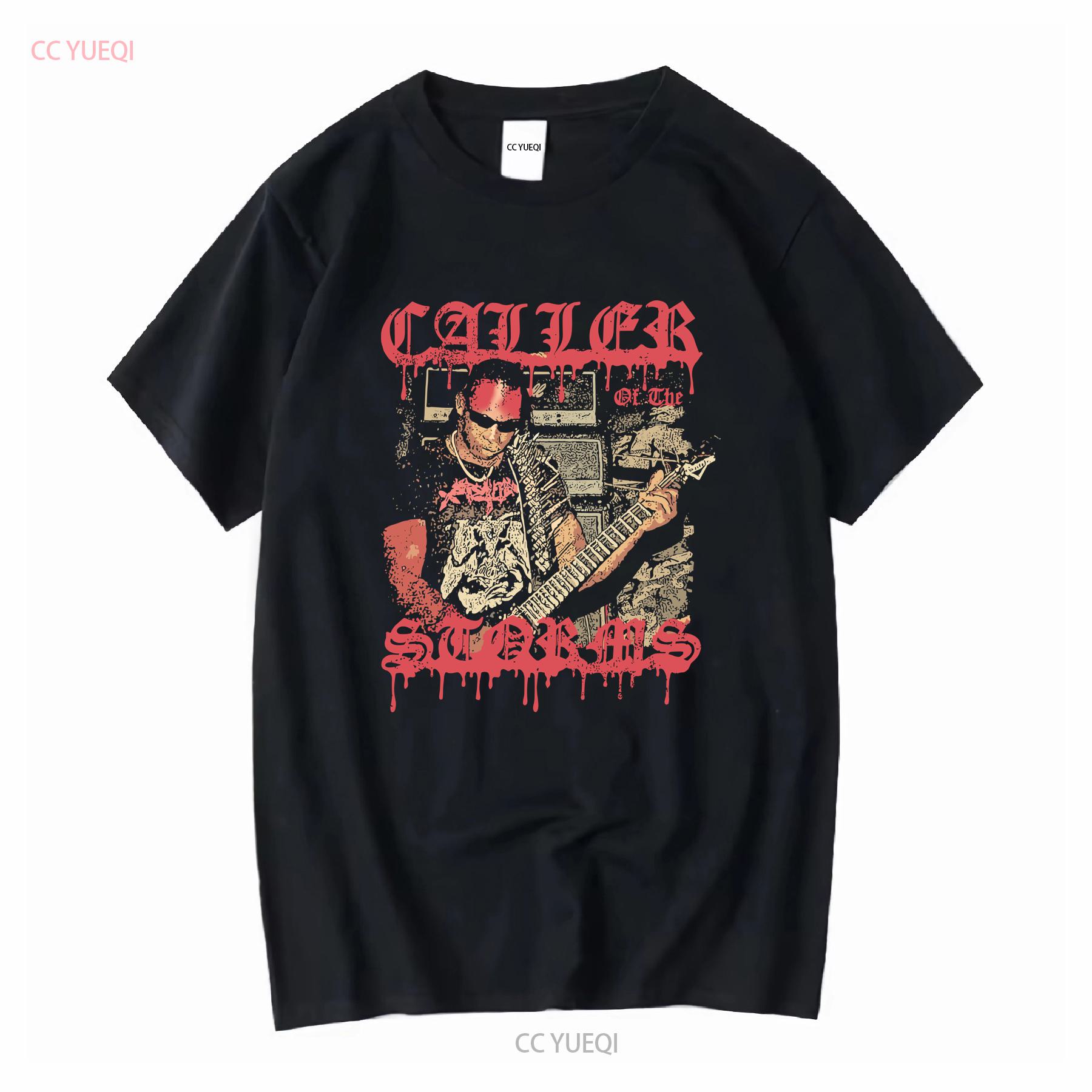 

Blasphemy Caller Of The Storms T Shirt Rock Band S To 5XL vintage Washed Top For Everyday Wear graphic designer clothes 4XL
