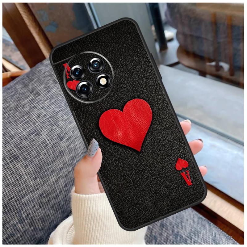 Ace of Spades Case For OnePlus 15 12R 13R 13T 10T 8T 13 12 11 10 Pro Nord 5 CE 2 3 4 Lite N20 N30 Coque