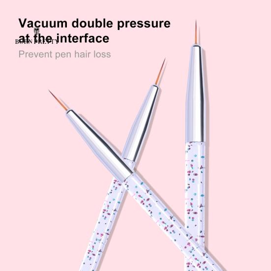 Beauty Nail Liner Nails Ornaments Pensel Bruk Artwork Making DIY