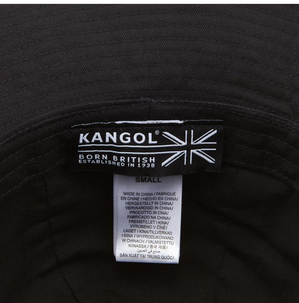 KANGOL K5369 BLACK Unisex Bucket Hat