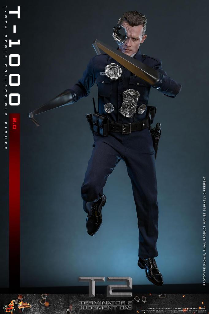 Movie Masterpiece Terminator 2 Scale Figure T-1000 (Version 2.0) 1/6