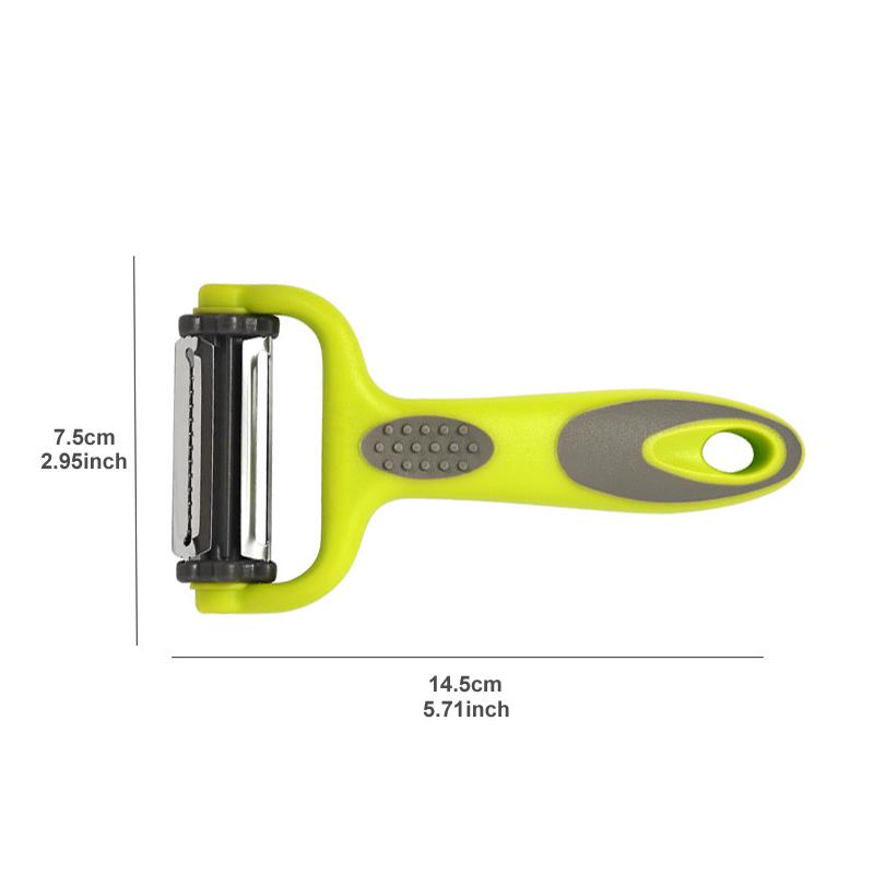 Stainless Steel Paring Knife Multi-function Rotary Peeler 3-in-1 Grater Multi-purpose Planer Kitchen Tools