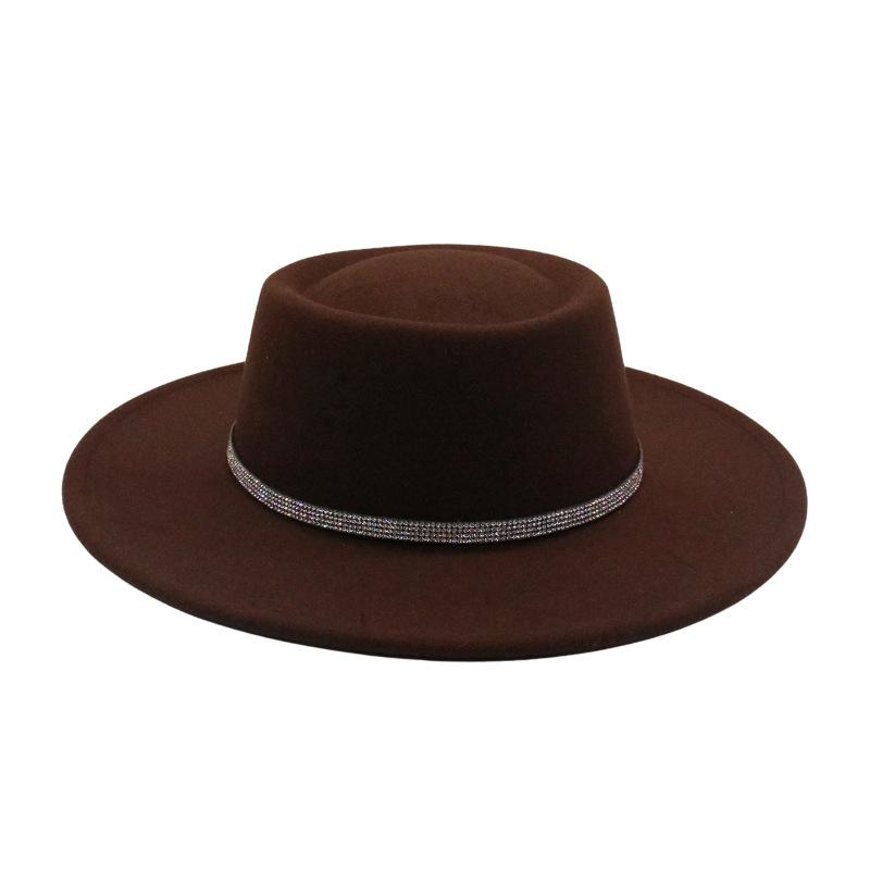 Party Bride Cowboy Hat Music Party Jazz Hat Felt Western Cowboy Hat