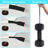 Black Heat Shrink Tube Kit Thermoresistant Tubing Shrink Wire Wrapping Electrical Connection Cable Insulation Sleeves Protecter