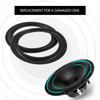 8inch Loudspeaker Speaker Surround Repair Rubber Woofer Edge Repair Parts 2pcs