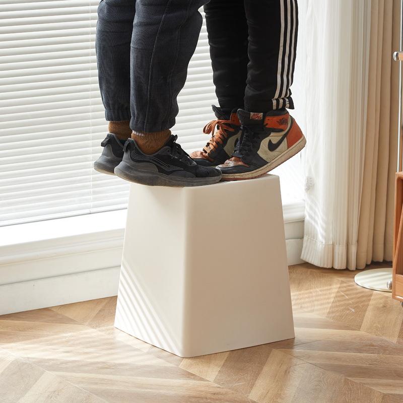 Color Keyboard Plastic Stool Creative Simple Living Room Table Foot Stool Minimalist Keyboard Glue Bench Multifunction Furniture