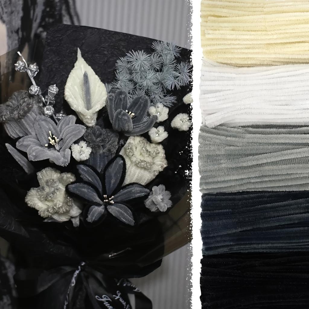 500/600 Pieces Pipe Cleaners Chenille Stems 12 Inch Craft Supplies Bulk for DIY Art and Craft Projects Creative Gift