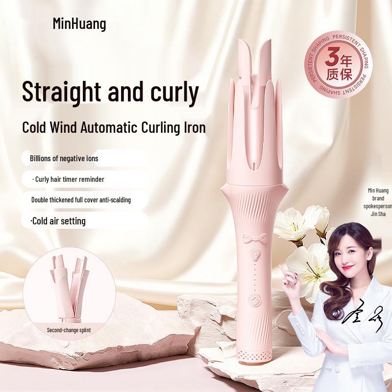 Minhuang Automatic Curling Iron with High Skull and Long-Lasting Waves