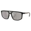 Light Grey Mirror Silver Navigator Men S SunglaSSeS Ea4248u 50016g 58