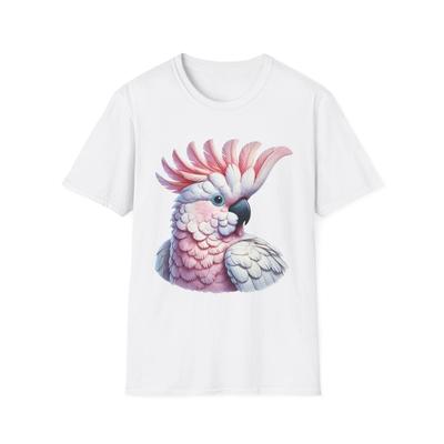 Parrot Graphic Tee, Bird Lover Shirt, Tropical Bird Top, Colorful Parrot