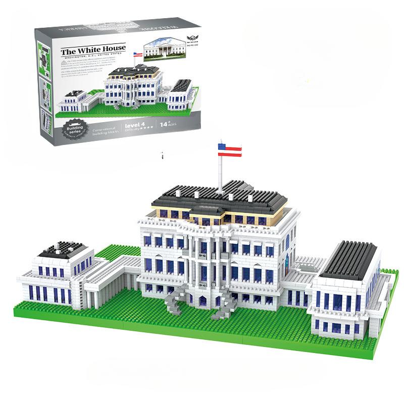 

Строительные блоки из мелких частиц Diamond Scene Совместимая сборка головоломки для детей и взрослых Высокая сложность 37*24*19cm