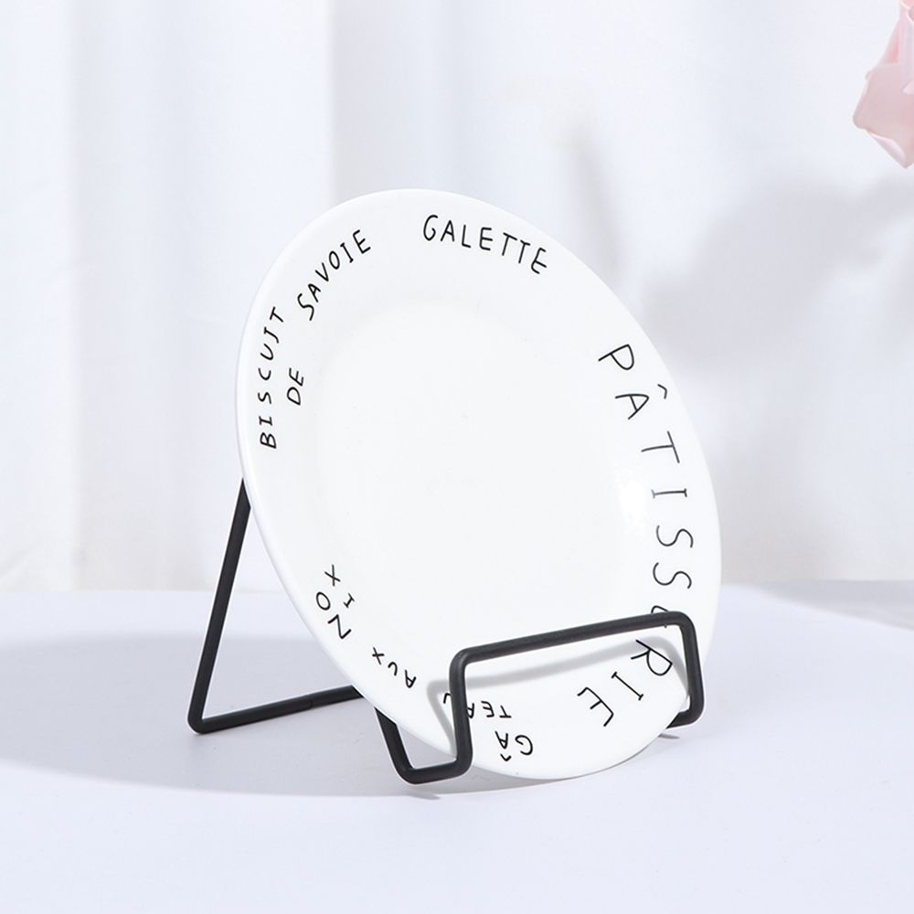 Newspaper Dish Rack Magazine Home Decoration Display Holder Storage Rack Desktop Placement Stand