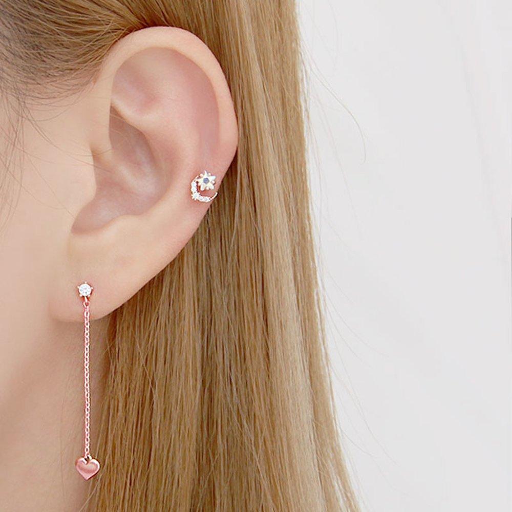 [1+1] Mode Piercing Kette Liebe 3 Typen, 1 wählen, einseitig zu verkaufen