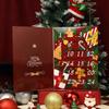 2025 Christmas Advent Calendar Empty Box 24 Days Countdown DIY Fillable Gift Box Christmas New Year Party Kids Surprise Gift