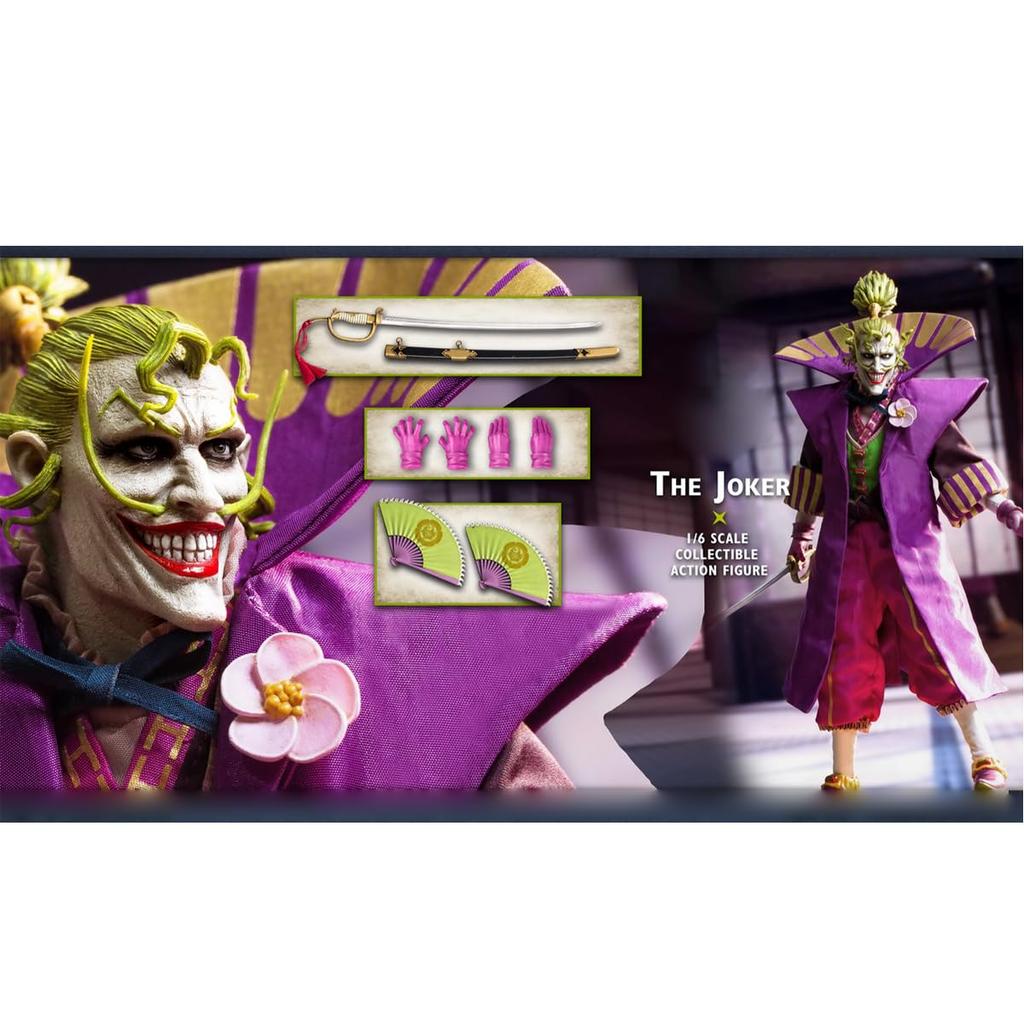 HiPlay STAR ACE Toys Ninja Batman Joker Sonoh Special Edition SA0079 1/6 Scale Action Figure, Painted and Complete